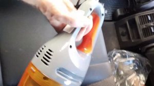 Распаковка — Портативный пылесос Airline Cyclone Turbo VCA-03