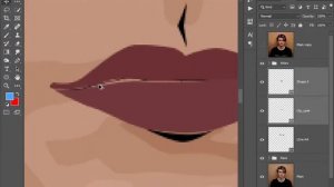 Adobe Photoshop 2021 Vector Art Photo editing | face vector [ Part - 2 ]