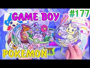 GAMEBOY❤️️POKEMONTOCA BOCAНОВИНКАраспаковкаБСБумажные сюрпризы #177 ❤️️БУМАЖКА