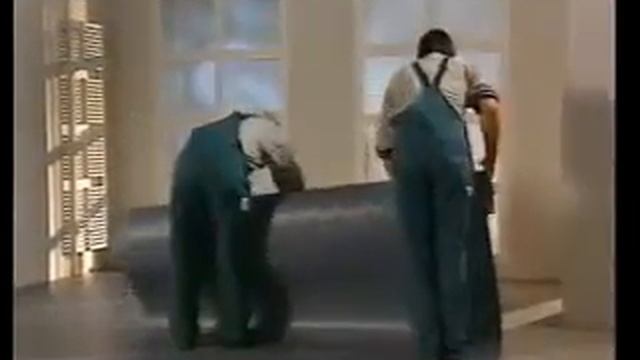 Укладка мармолеума Armstrong DLW. Часть 1 смотреть онлайн