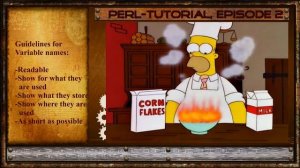 Perl-Tutorial, Episode 2: Variability