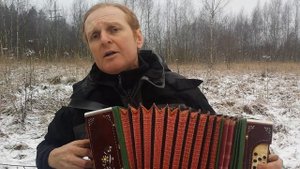 Владимир Высоцкий "В этом доме большом" под гармонь