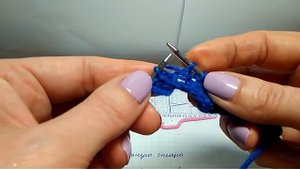 Коса из 12 петель. Урок подробный для начинающих