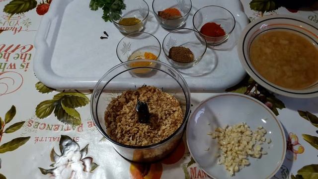 Как я готовлю САЦИВИ( курица в ореховом соусе )
