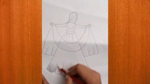 How to draw girl with lehenga/easy drawing for beginners/step by step @ranadrawingtutorial4200