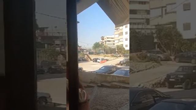 Кадры нападения на посольство США в Ливане