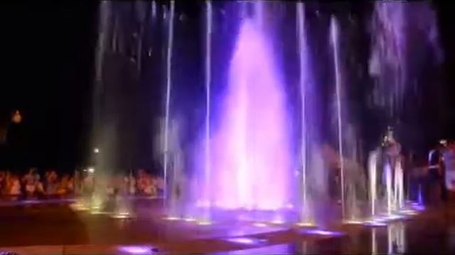 Набережная Дона. Светомузыкальный фонтан. смотреть онлайн