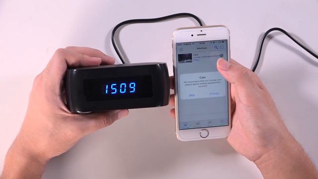 1080P HD Wireless WIFI Hidden Spy Alarm Clock IP Camera смотреть онлайн
