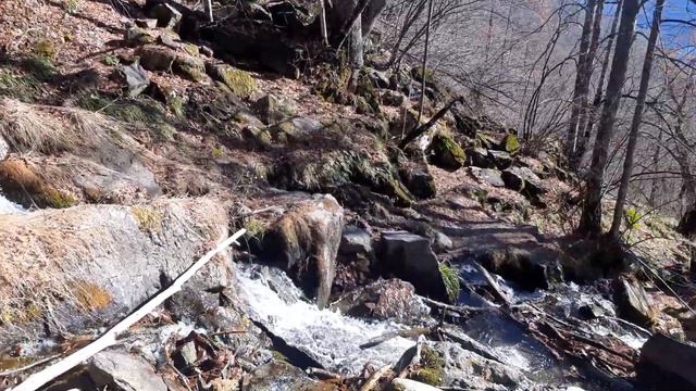 Водопад Кейва, Красная Поляна. 03 января 2021 год