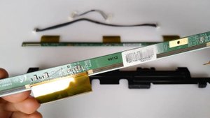 Проверка работы телевизора Samsung UE39F5020AK, VER. NU07 с механическим повреждением матрицы.