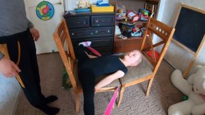 За день до Экзамена - Растяжка с резинкой/The day before the Exam - Stretching with elastic