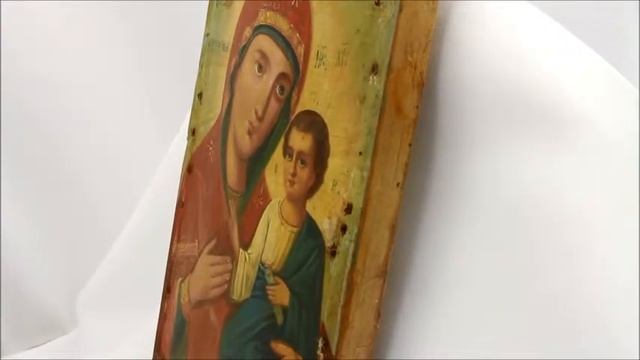 Купить икону - Икона Пресвятой Богородицы Тихвинская. DR0039 смотреть онлайн