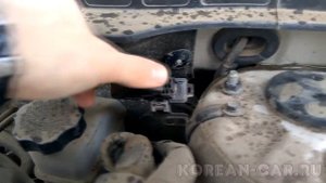 Диагностический разъём на Hyundai i30