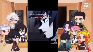 Hashiras react to Tomioka || Major Manga Spoilers & SaneGiyuu