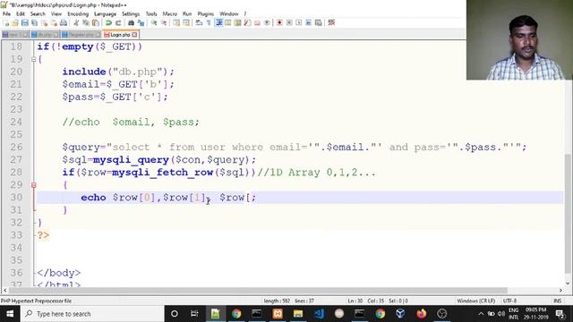 ? PHP Forms - Login Form | PHP Tutorial | PHP Course In Tamil | REST API | PHP In Postman Calling