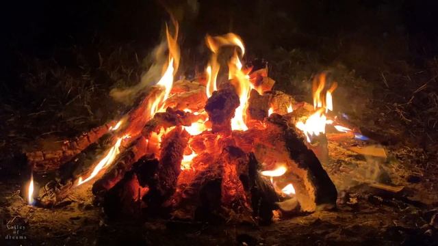 Звук Костра и Треск Дров для Медитации и Релаксации.