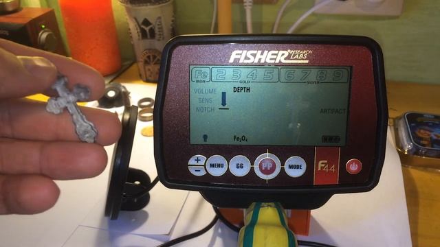 Fisher F44. ТЕСТ по VDI. Значения VDI, озвучка целей. TEST VDI. The values of VDI, voice goals. смотреть онлайн