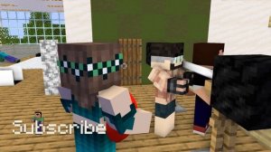 Vore minecraft girl doing sport at gym - Minecraft Animation