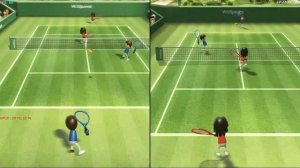 Professional Wii Sports Tennis Players