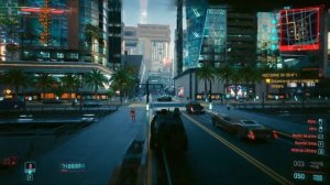 RYZEN 7 5700X (STOCK) + RTX 4060 AERO OC GIGABYTE | CYBERPUNK 2077 GAMEPLAY