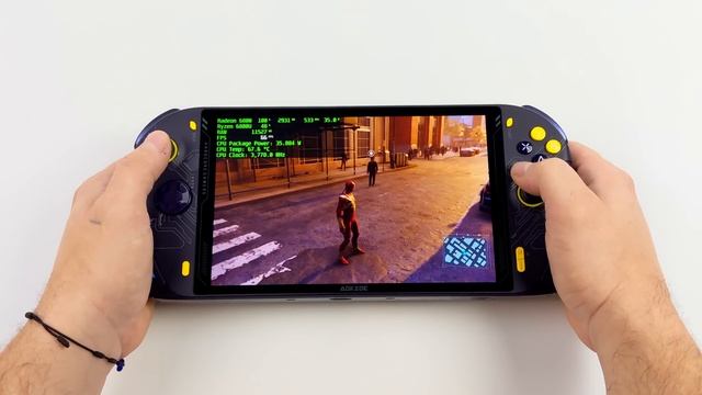 A Powerful 8" Handheld Gaming PC With An RDNA2 APU! AOKZOE A1 Hands-On Review