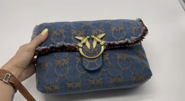 Сумка Pinko джинса смотреть онлайн