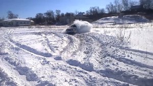 ДРИФТ ЗИМОЙ на CALDINA GT-T