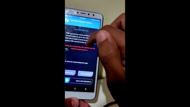 Aosp kraken Android 12 no redmi S2Y2.