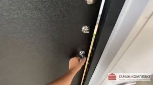 Гараж со сквозным заездом на участок