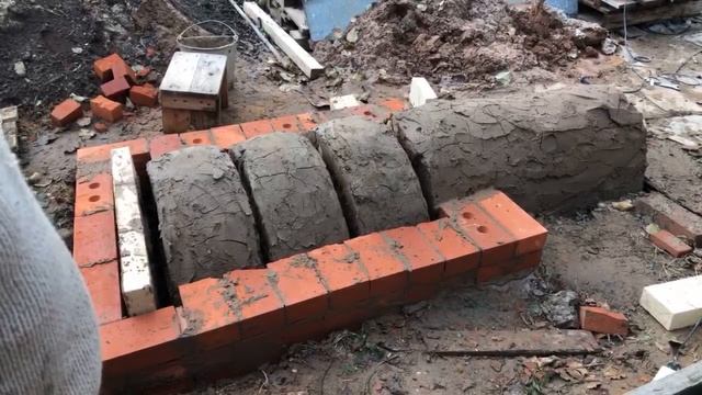 Делаю печь для обжига керамики. Работаем до темна смотреть онлайн