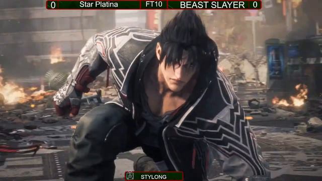 TEKKEN 8 MATCH FT10 Star platina VS BEAST SLAYER смотреть онлайн