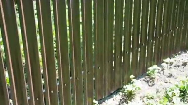 Металлический штакетник видео отзыв смотреть онлайн