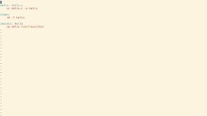 Знакомство с Makefile