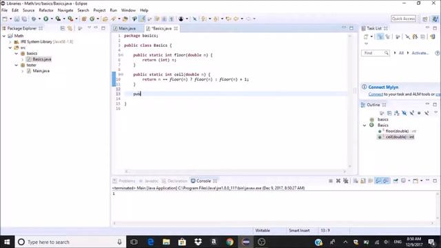Making Math Library in Java (Part 1 - First Functions)