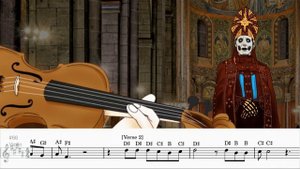 Mary On A Cross - Ghost Violin Sheet