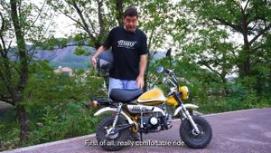 An in depth review at a Honda Monkey replica.