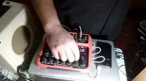 Микшерный пульт Muslady B6. Микшер из Китая. Китайский мікшер. Мікшерний.