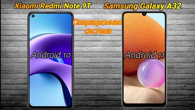 Xiaomi Redmi Note 9T vs Samsung Galaxy A32 смотреть онлайн