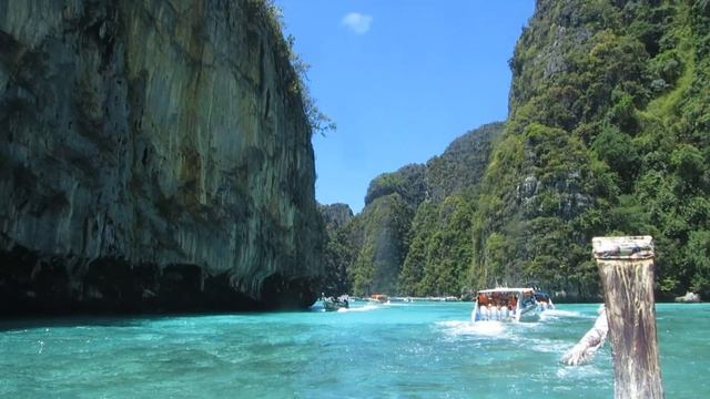 Тайланд. Пхи Пхи - тусовочный остров. Берем лодку и плывем на Пхи Пхи Ле. Продолжение. Серия 6 смотреть онлайн