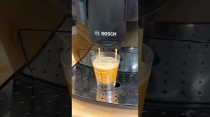 Кофемашина BOSCH BENVENUTO CLASSIC aroma whirl system plus, демонстрация работоспособности