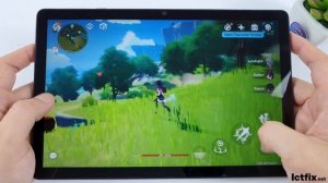 Huawei Matepad T10s test game Genshin Impact | Kirin 710A, 3GB RAM