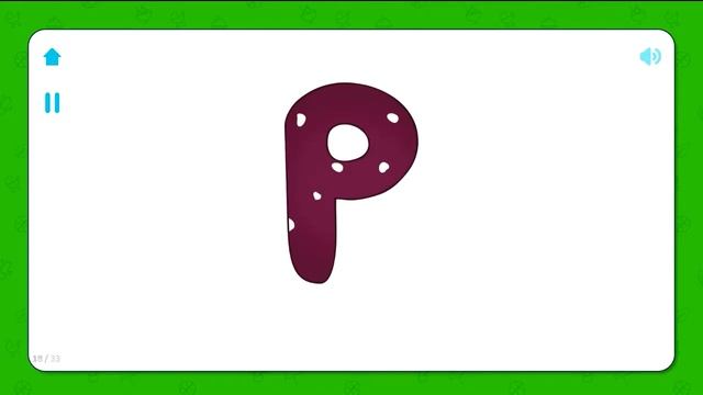 Развивающие карточки Домана. Алфавит со звуками. смотреть онлайн