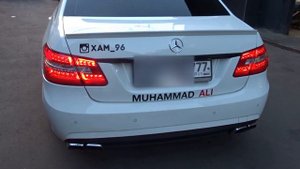 Переделка выхлопной системы Mercedes W212