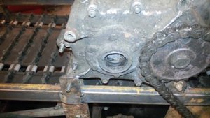 Снегоход своими руками 8 (устанавливаю двигатель)