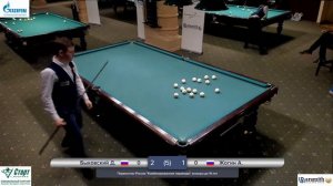 TV5 | Быковский Д. - Жогин А. | Первенство России 2023 | Юниоры до 19 лет