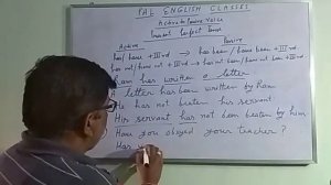 ACTIVE PASSIVE VOICE of Present Perfect Tense