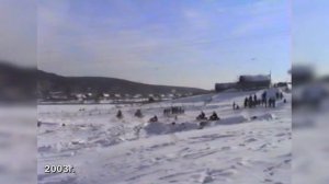 2003г. Гонки на снегоходах. Заречный, гора Шеелит
