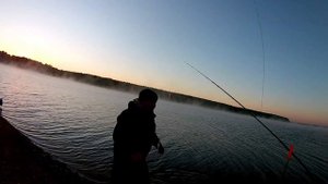 Рыбалка после нереста в усть реки Пьянка, река Кама Воткинское водохранилище.