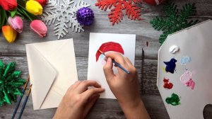 РИСУЕМ НОВОГОДНИЕ ОТКРЫТКИ • Просто и лекго