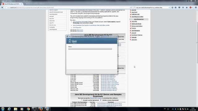 Java JDK8 Installation and System variables settings